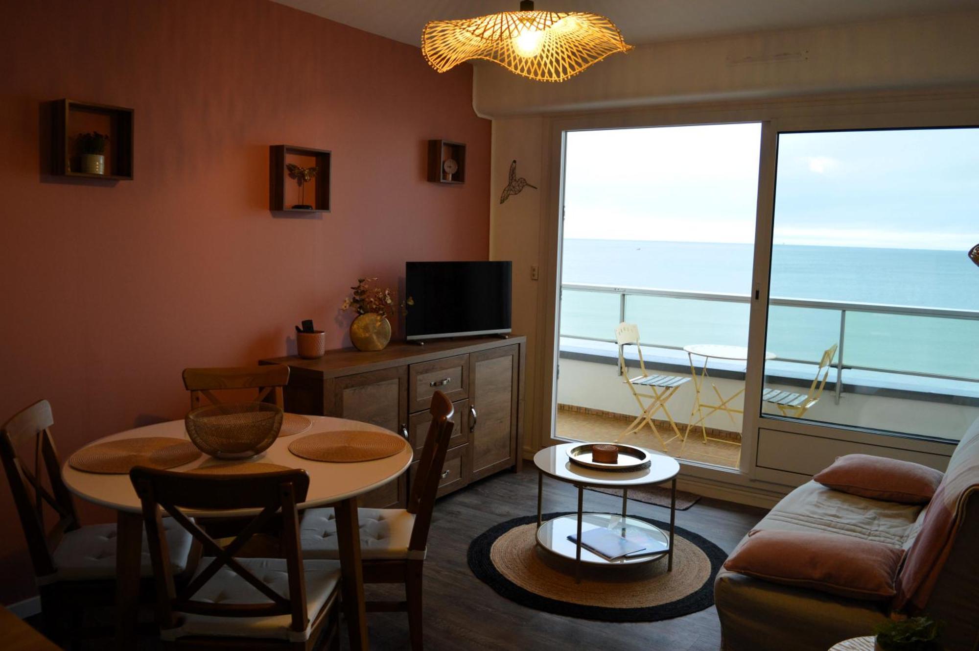 L'Esperluette - Magnifique Vue Mer Et Balcon Курсёль-сюр-Мер Экстерьер фото