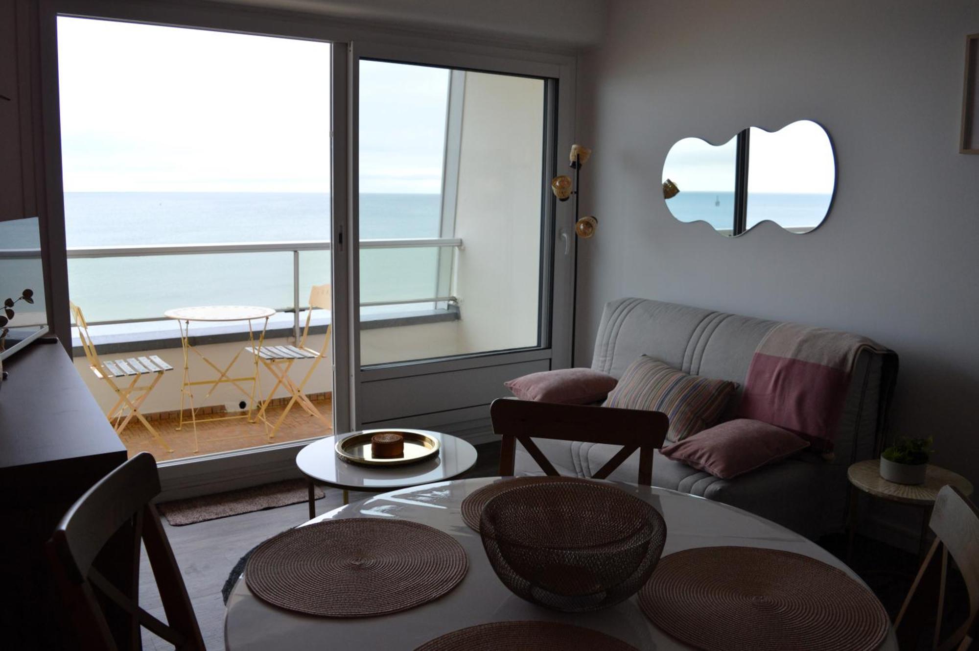 L'Esperluette - Magnifique Vue Mer Et Balcon Курсёль-сюр-Мер Экстерьер фото